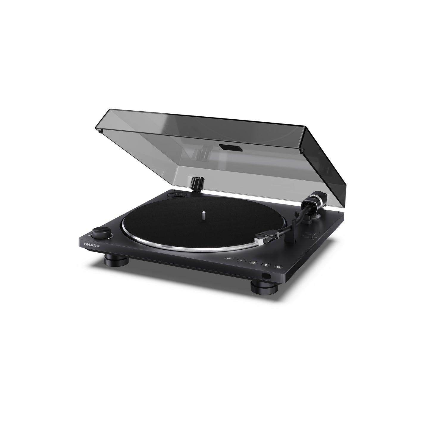 Automatischer Bluetooth-Plattenspieler – mit Audio Technica® Tonabnehmer & USB-Aufnahme