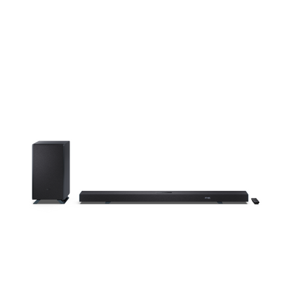 Sharp HT-SBW55121BK Q Soundbar | 5.1.2 Dolby Atmos, 650W