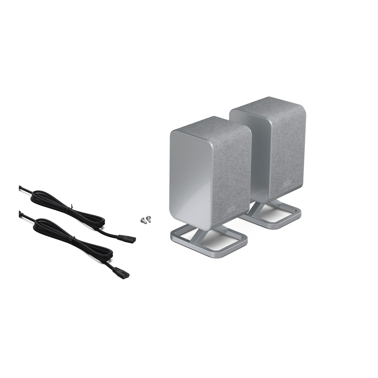 2.0.2 Kabellose Rear-Surround Lautsprecher – 200W Leistung mit Dolby Atmos® & DTS:X® - silber