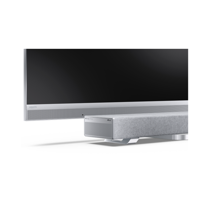 3.1.2 Dolby Atmos Soundbar – stilvoller Heimkino-Sound mit 550W & kabellosem Subwoofer - silber