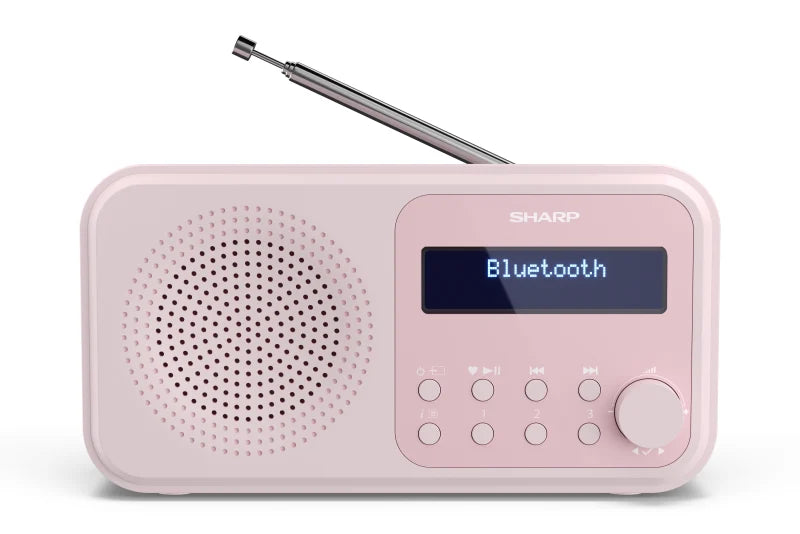 Tragbares DAB+/FM Digitalradio – mit Bluetooth 5.3 & Dual-Alarm
