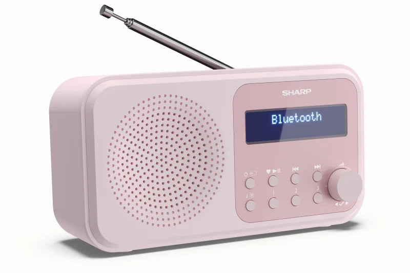 Tragbares DAB+/FM Digitalradio – mit Bluetooth 5.3 & Dual-Alarm