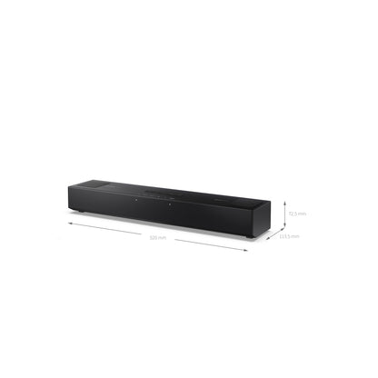 HT-SB700 – Dolby Atmos Soundbar (2.0.2) mit Bluetooth 5.3 & HDMI eARC – 140W Spitzenleistung, Nachtmodus