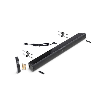 HT-SB100 – 2.0 Soundbar mit HDMI ARC & Bluetooth – 75W Stereo-Lautsprecher, USB, Wandmontage & Tischaufstellung