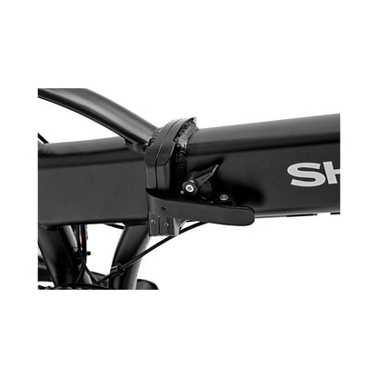 FD03EB Faltbares e-Bike 20 Zoll – Aluminium-Klapprad mit 250W Rückradmotor, Shimano 6-Gang, abnehmbarem 7,5Ah Akku, Federung vorne, LED-Display, bis 40 km Reichweite