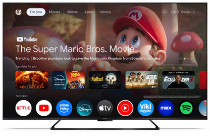 65 Zoll 4K Ultra HD QLED Google TV – Smart Fernseher mit Dolby Vision IQ™, Dolby Atmos® & 144 Hz