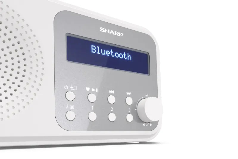Tragbares DAB+/FM Digitalradio – mit Bluetooth 5.3 & Dual-Alarm