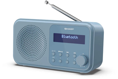 Tragbares DAB+/FM Digitalradio – mit Bluetooth 5.3 & Dual-Alarm