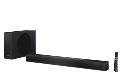 2.1 Dolby Atmos® Soundbar – mit kabellosem Subwoofer & Bluetooth 5.3 Musikstreaming