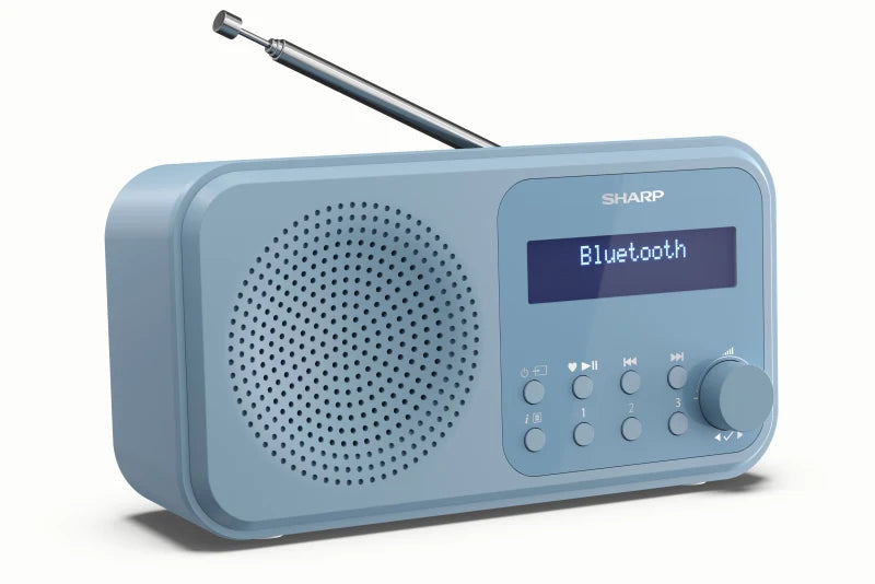 Tragbares DAB+/FM Digitalradio – mit Bluetooth 5.3 & Dual-Alarm