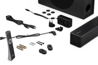 2.1 Dolby Atmos® Soundbar – mit kabellosem Subwoofer & Bluetooth 5.3 Musikstreaming