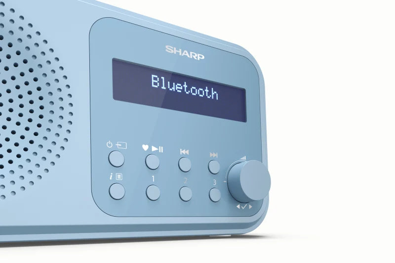 Tragbares DAB+/FM Digitalradio – mit Bluetooth 5.3 & Dual-Alarm