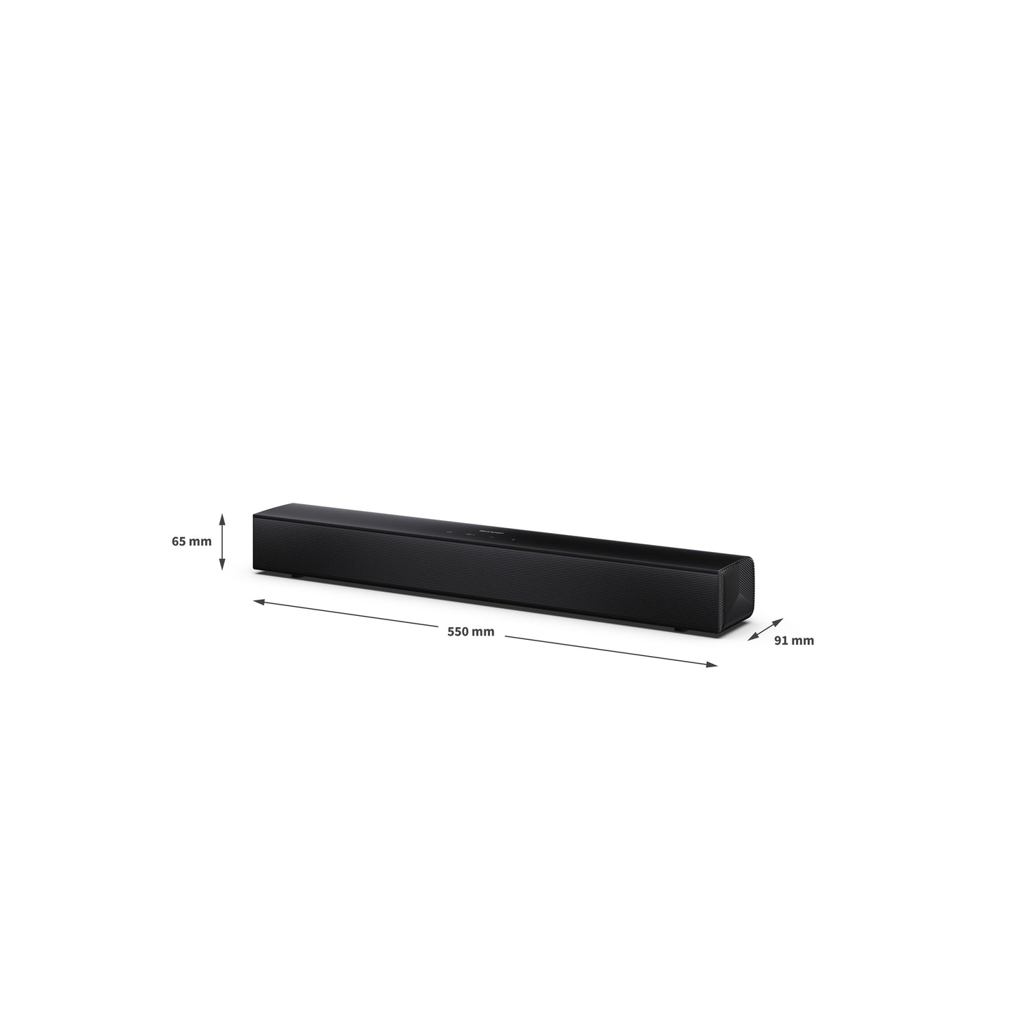 2.0 Soundbar – kompakt mit HDMI ARC/CEC, Bluetooth 5.3 & USB-Musikstreaming