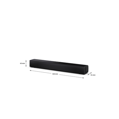 2.0 Soundbar – kompakt mit HDMI ARC/CEC, Bluetooth 5.3 & USB-Musikstreaming