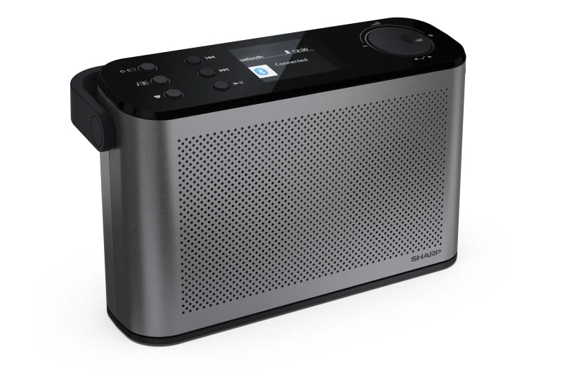 Tragbares DAB+ Stereo Digitalradio – Bluetooth Radio mit Akku & BestTune
