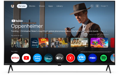 43 Zoll 4K Ultra HD QLED Google TV – Smart Fernseher mit Dolby Vision™, Dolby Atmos® & HDMI 2.1