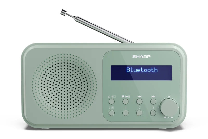 Tragbares DAB+/FM Digitalradio – mit Bluetooth 5.3 & Dual-Alarm