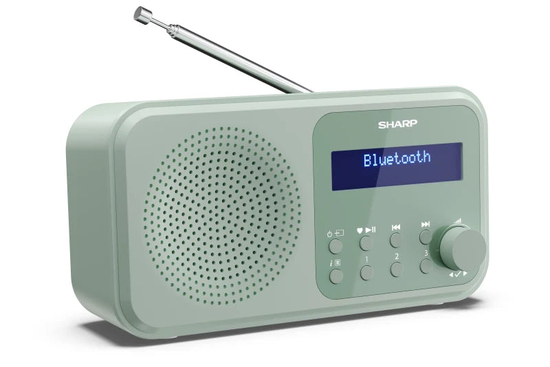 Tragbares DAB+/FM Digitalradio – mit Bluetooth 5.3 & Dual-Alarm